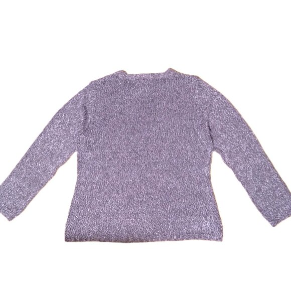 Women's Top - Lavender & Black - Picture 2 of 3